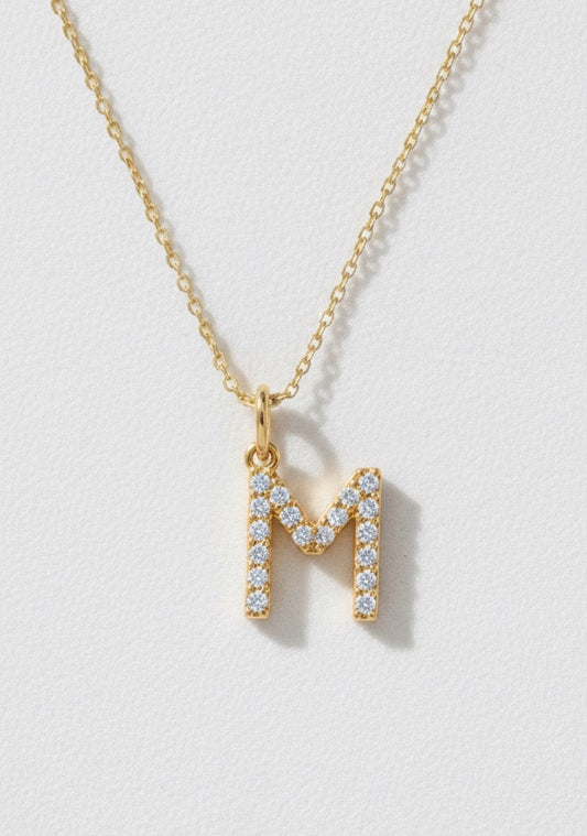 Dije Inicial con diamantes